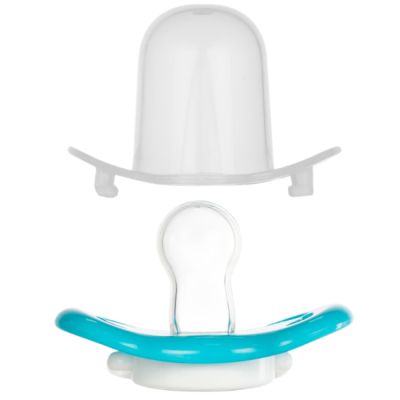 Пустышки и ниблеры - Пустышка Baboo Marine голубая (5-037)#3