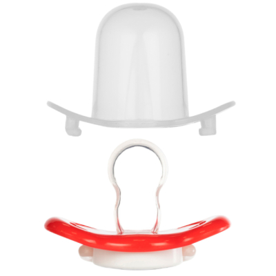 Пустышки и ниблеры - Пустышка Baboo Marine красная (5-038)#2