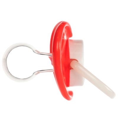 Пустышки и ниблеры - Пустышка Baboo Marine красная (5-038)#3