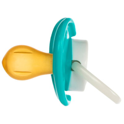 Пустышки и ниблеры - Пустышка Baboo Sea Life бирюзовая (5-043)#2