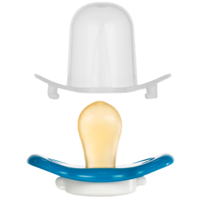 Пустышки и ниблеры - Пустышка Baboo Marine голубая (5-042)#3