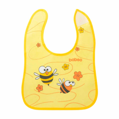 Детская посуда и аксессуары - Набор нагрудников хлопковых Baboo Friends (11-018)#4