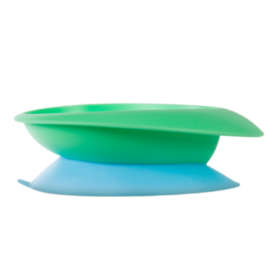 Детская посуда и аксессуары - Мисочка Baboo в форме НЛО зеленая (9-032)#2