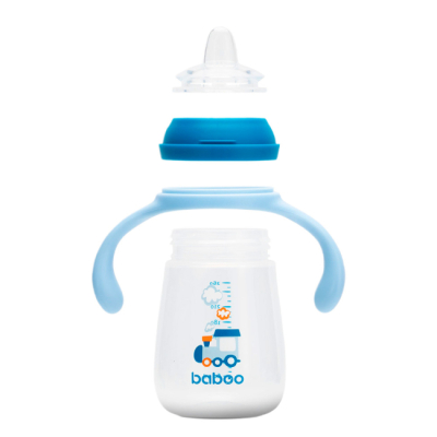 Детская посуда и аксессуары - Поильник Baboo Transport синий (8-121)#2