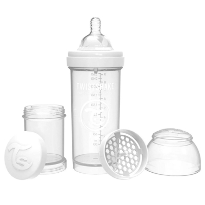 Пляшечки, соски та аксесуари - Набір антиколікових пляшечок Twistshake Value Pack Pink (78845)#2