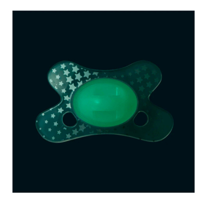 Пустушки та ніблери - Пустушка Difrax Natural Night (GL123)#2