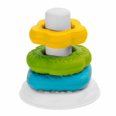 Развивающие игрушки - Сортер Chicco Пирамидка Ring Tower 2 в 1 (8058664188178)#2