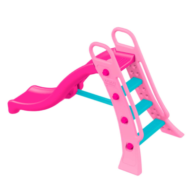 Игровые комплексы, качели, горки - Горка Dolu розовая (8690089025302)#2