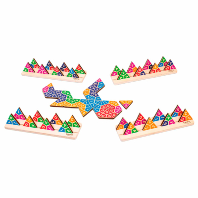 Настольные игры - Настольная игра Cayro Тримино в металлической коробке (8422878071081)#2