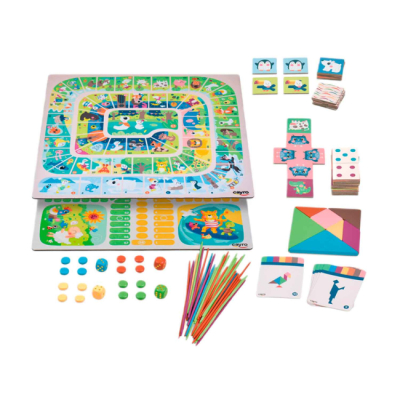 Настольные игры - Настольная игра Cayro Самые интересные 6 в 1 (8422878770410)#2