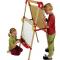 Дитячі меблі - Набір для малювання Дерев'яний мольберт із можливістю регулювання висоти Smoby (28930) (028930)#2