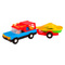 Машинки для малышей - Машинка Авто-сафари с прицепом Wader (39006)#3
