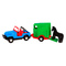 Машинки для малюків - Машинка Авто-джип з причепом Wader (39007)#3