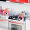 Меблі та будиночки - Ляльковий набір Сучасна кухня з мікрохвильовою піччю QunFeng Toys червона (26211)#7