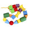 Развивающие игрушки - Шнуровка KOMAROVTOYS Ожерелье мини (К123)#2