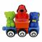 Машинки для малюків - Popbo транспорт-конструктор Паротяг Патрик та друзі (10654)#5