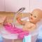 Меблі та будиночки - Інтерактивна ванночка для пупса Baby Born (818183)#3