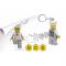 Часы, фонарики - Лего LEGO Брелок-фонарик Повар с батарейкой (LGL-KE24-BELL)#3