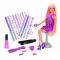 Меблі та будиночки - Ігровий набір Студія фарбування волосся Рожеві плойка і гребінець Barbie (BDB19)#2