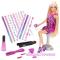 Меблі та будиночки - Ігровий набір Студія фарбування волосся Рожеві плойка і гребінець Barbie (BDB19)#8