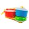 Детские кухни и бытовая техника - Игровой набор столовой посуды Ромашка Wader 10 элементов (39142)#2