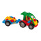 Машинки для малышей - Игрушечная сцецтехника Авто-багги с прицепом Wader (39227)#2