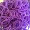 Набори для творчості - Набір аксесуарів для творчості 600 кілець 24 кліпси фіолетовий колір(B0010)#2