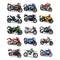 Транспорт и спецтехника - Игрушечный мотоцикл Maisto Honda CBR 600RR 1 12 ассортимент (31101-15) (4890159366470)#3