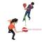 Спортивные активные игры - Набор ракеток с воланом Mookie Tail Ball (7113MK)#4