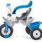 Дитячий транспорт - Велосипед з козирком і багажником Smoby Синій (444208)#4