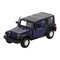 Автомоделі - Автомодель Bburago Jeep wrangler ulimited rubicon темно-синій металік (18-43012 met dark blue)#2