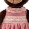Мягкие животные - Мягкая игрушка Медвежонок Milk в розовом платье Orange (M5043/25)#2