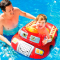 Для пляжу і плавання - Коло надувне INTEX Транспорт червоний (59586/2)#2