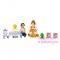 Ляльки - Ігровий набір Disney Princess Рапунцель та королівське весілля B5341/B5343 (B5341/B5343)#2
