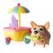Фігурки тварин - Ігровий набір Chubby Puppies з візком з морозивом (SM56713-2)#3