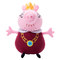 Персонажі мультфільмів - М'яка іграшка Папа Свін Король Peppa Pig 30 см (31154)#2