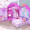 Меблі та будиночки - Будиночок для ляльки Baby Annabell Рожеві сни з аксесуарами Zapf Creation (794425)#3