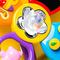 Погремушки, прорезыватели - Развивающая игрушка Kiddieland Цветочек на присоске на украинском (54924)#2