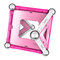 Магнитные конструкторы - Магнитный конструктор Geomag Pink 22 детали (PF.524.340.00)#2