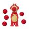 Антистресс игрушки - Игрушка Squeeze Popper Стреляющей зверенок Дино (54361)#2