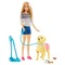 Ляльки - Набір Barbie Прогулянка із цуценям (DWJ68)#2