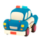 Машинки для малюків - Машинка Battat Кумедний автопарк Поліція (BX1497Z)#2