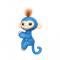 Фигурки животных - Интерактивная ручная обезьянка Wow Wee Голубая (W3700/37030)#2