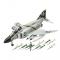 3D-пазлы - Набор для моделирования 3-й уровень Самолет F-4J Phantom II Revell 1:72 (63941)#2