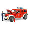 Транспорт і спецтехніка - Машинка іграшкова Пожежний джип Ренглер Рубікон з фігуркою пожежного Bruder (02528)#2