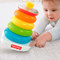 Розвивальні іграшки - Розвивальна іграшка-брязкальце Fisher-Price Пірамідка (FHC92)#3