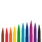 Канцтовари - Фломастери Colorino Brush 10 кольорів 10 шт (65610PTR)#2