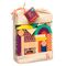 Розвивальні іграшки - Дерев'яні кубики Смерекова будиночок Battat 40 деталей (BX1361Z)#3