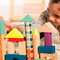 Розвивальні іграшки - Дерев'яні кубики Смерекова будиночок Battat 40 деталей (BX1361Z)#4