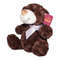 Мягкие животные - Мягкая игрушка Grand Медведь коричневый с бантом 33 см (3302GMU)#2